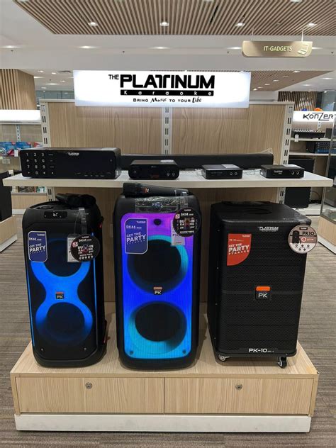 Platinum Karaoke is available at SM .